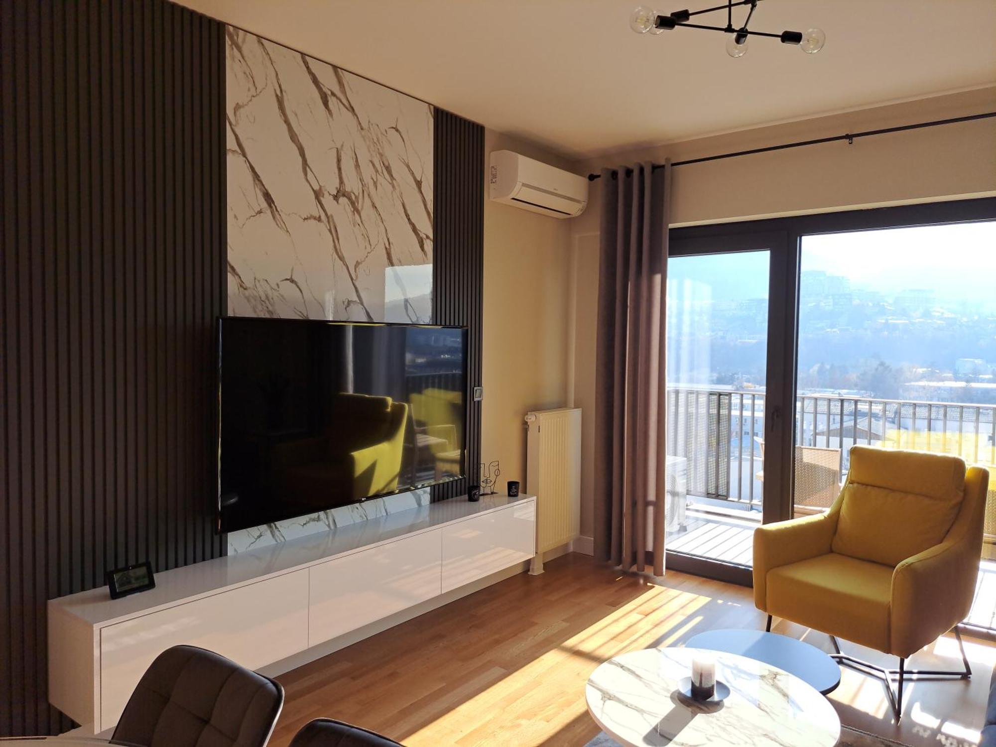 Anika Luxury Apartment At Diamond Center Escópia Exterior foto